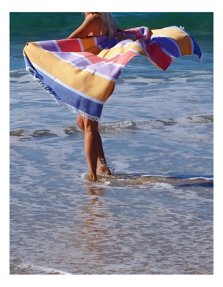 Cotton Beach Towel in Summer image 4