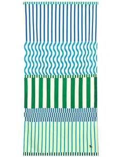 Designer Collection Beach Towel in Blueberry Spritz