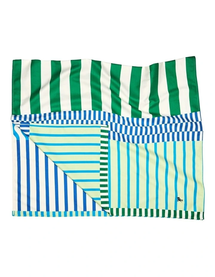 Designer Collection Beach Towel in Blueberry Spritz image 3