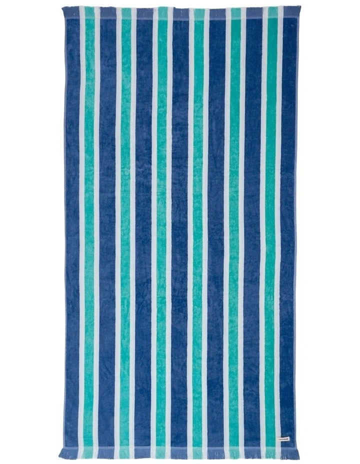 Brazil Beach Towel in Blue image 1