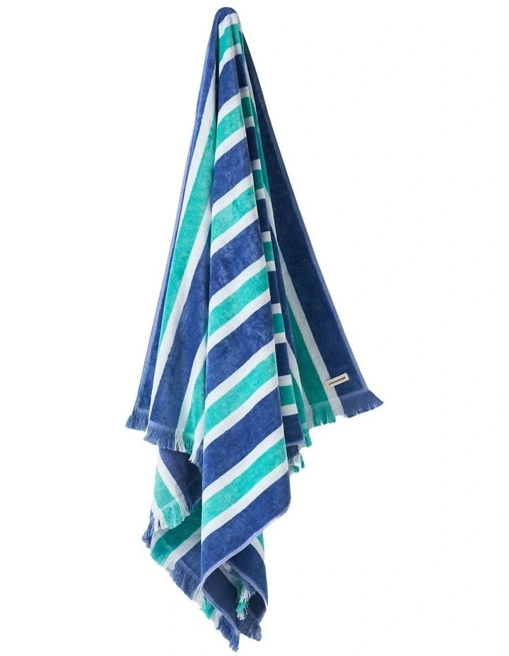 Brazil Beach Towel in Blue image 3