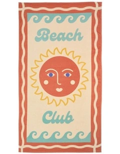 Beach Club Towel in Multi