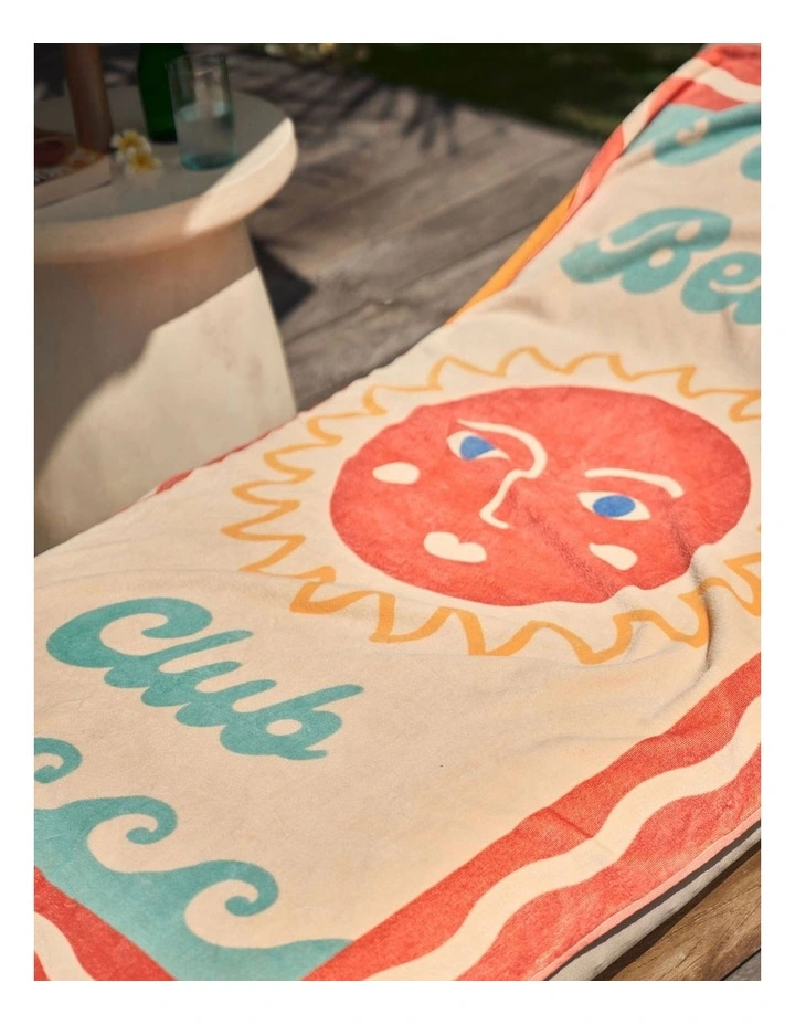 Beach Club Towel in Multi image 5
