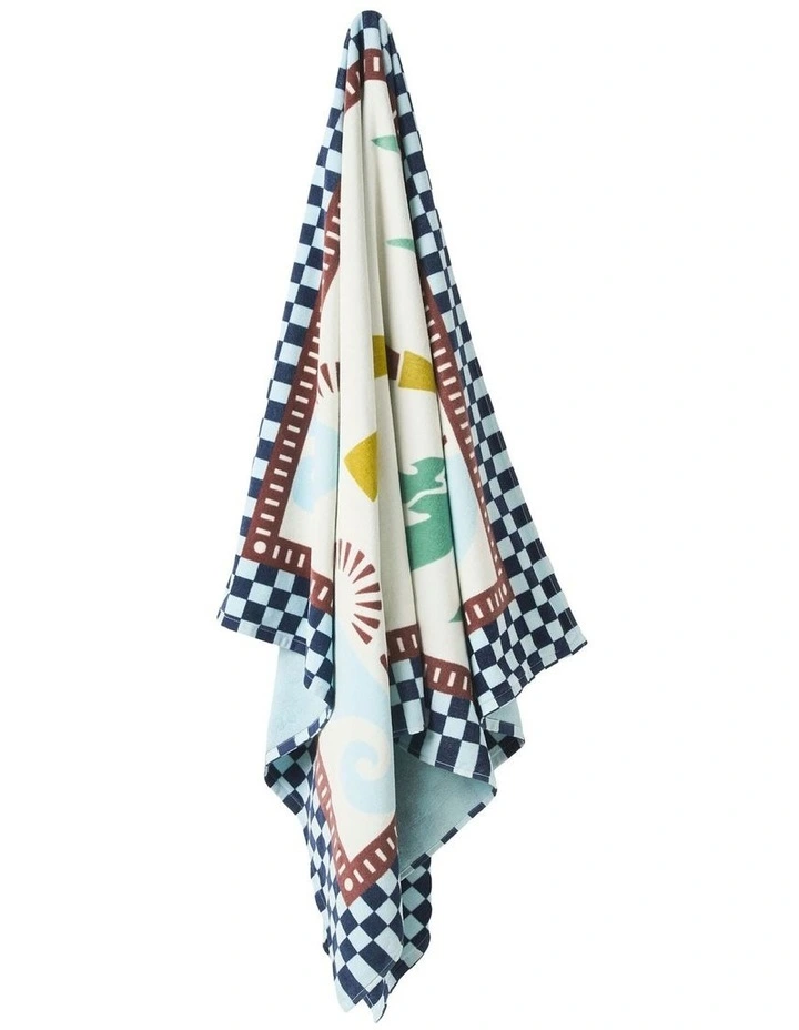 Palm Tree Beach Towel in Multi image 2