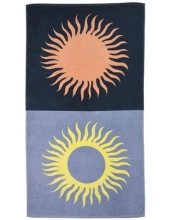 Duo Sun Beach Towel in Multi