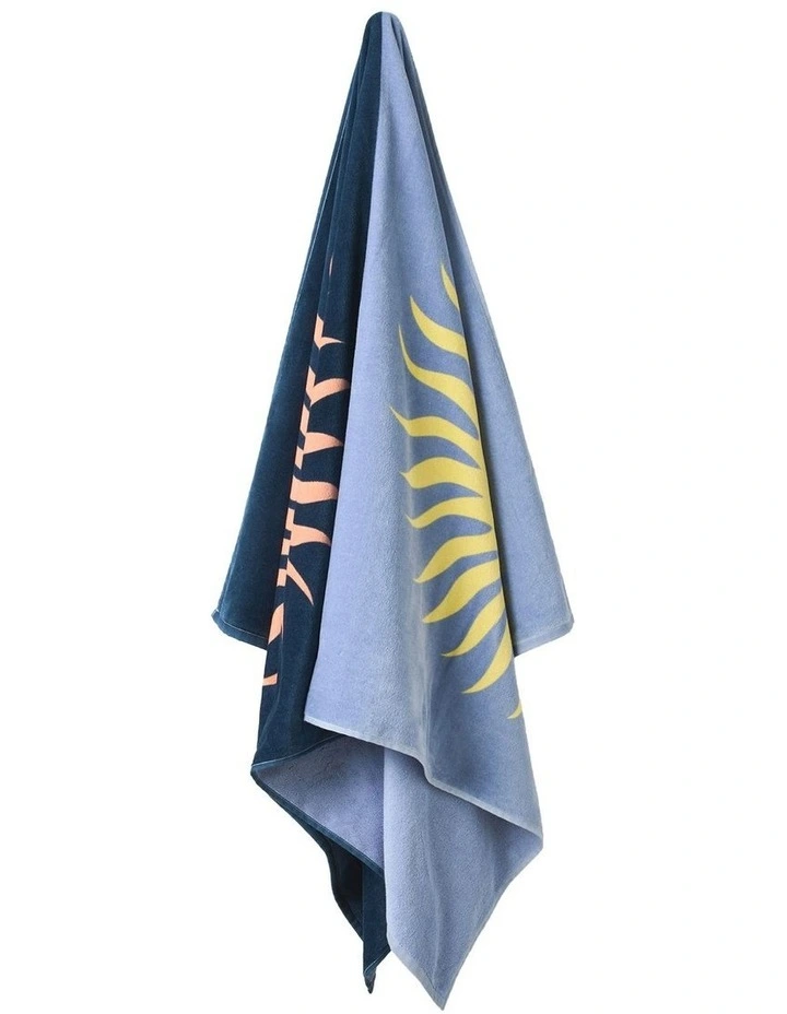 Duo Sun Beach Towel in Multi image 2