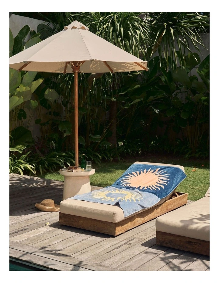 Duo Sun Beach Towel in Multi image 3
