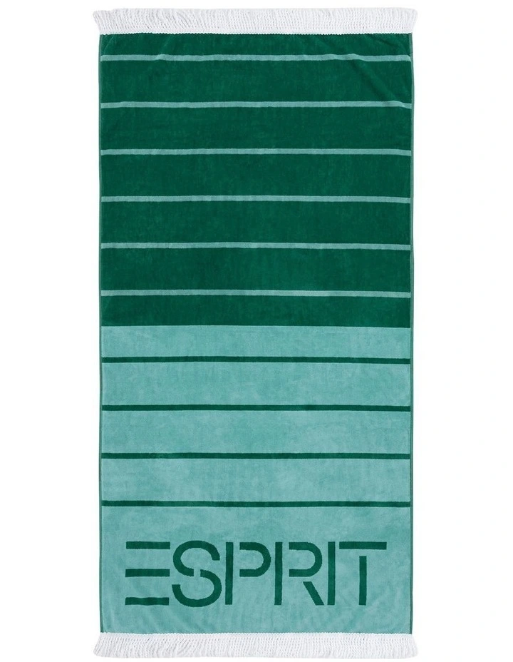 Solara Beach Towel in Teal image 1