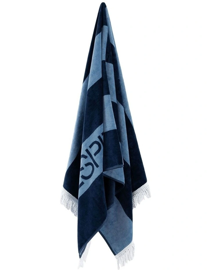 Cove Beach Towel in Sky image 2