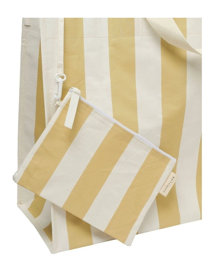 Carryall Beach Bag in Butternut image 3