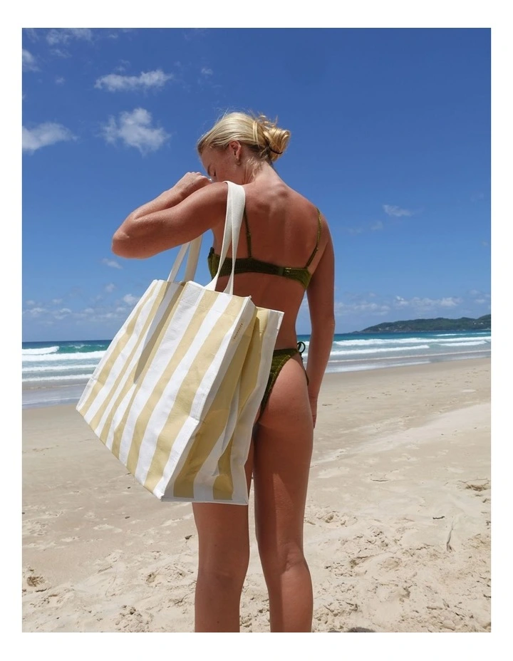 Carryall Beach Bag in Butternut image 5