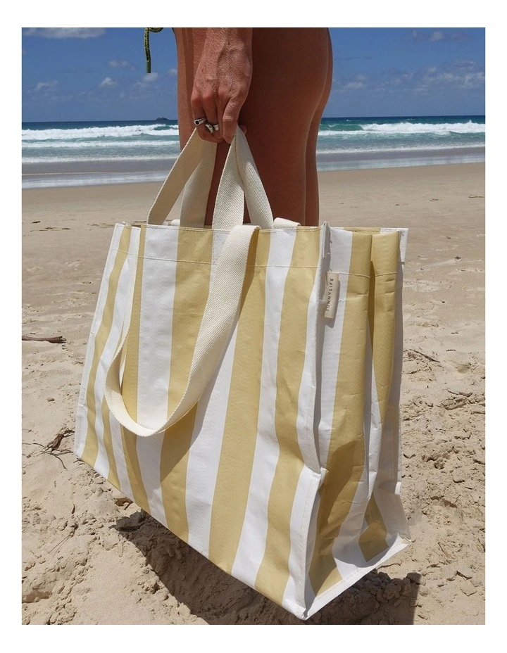 Carryall Beach Bag in Butternut image 6