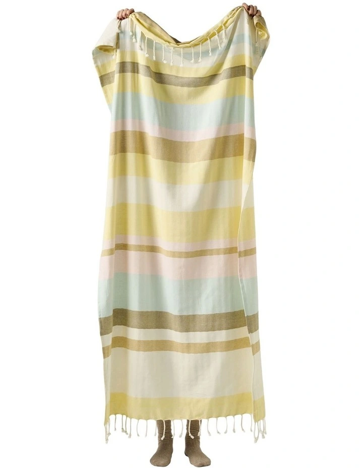 Aireys Hammam Towel in Yellow image 2