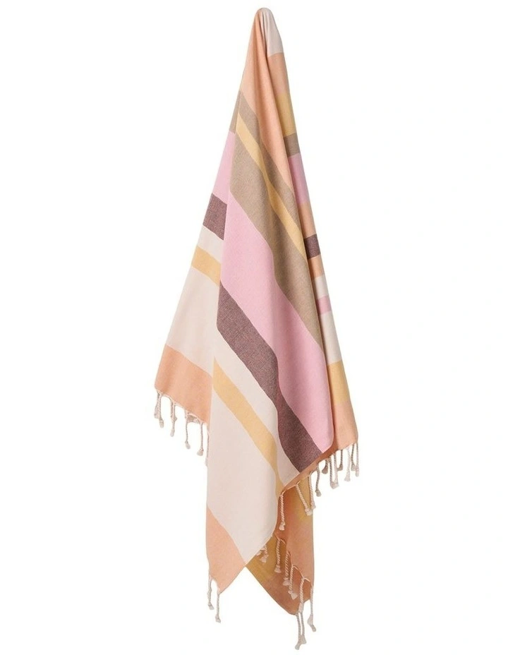 Aireys Hammam Towel in Pink image 1