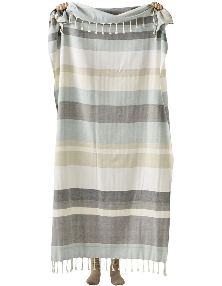 Aireys Hammam Towel in Charcoal image 2