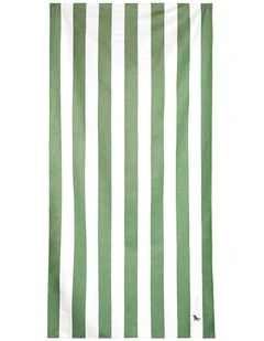 Cabana Beach Towel: Cayman Green