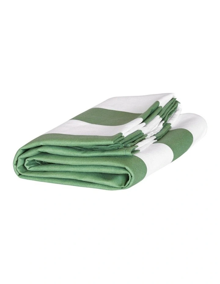 Cabana Beach Towel: Cayman Green image 3