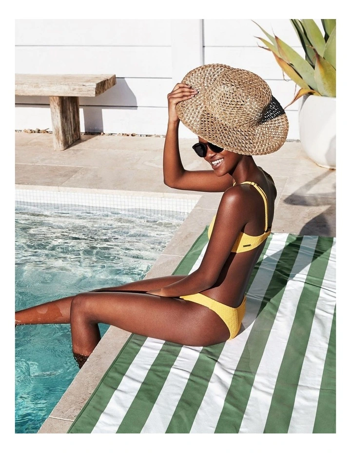 Cabana Beach Towel: Cayman Green image 6