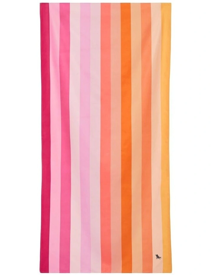 Summer Stripes Beach Towel: Miami Sorbet image 1