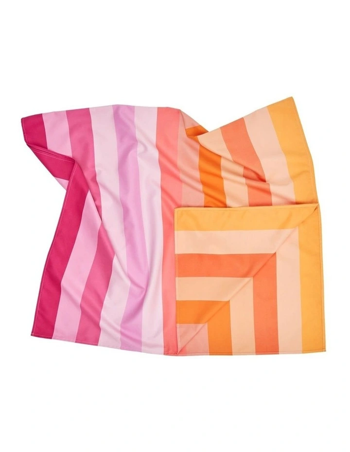 Summer Stripes Beach Towel: Miami Sorbet image 3