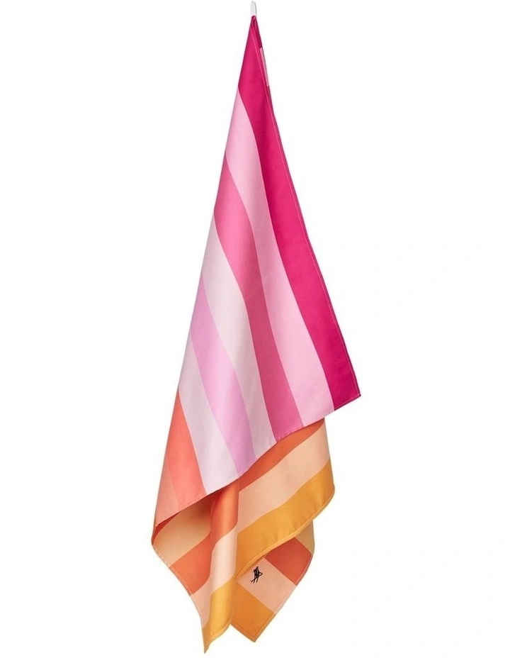 Summer Stripes Beach Towel: Miami Sorbet image 4