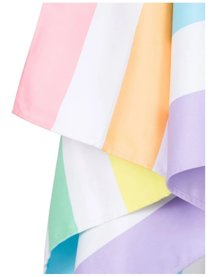 Summer Stripes Beach Towel: Unicorn Waves image 5