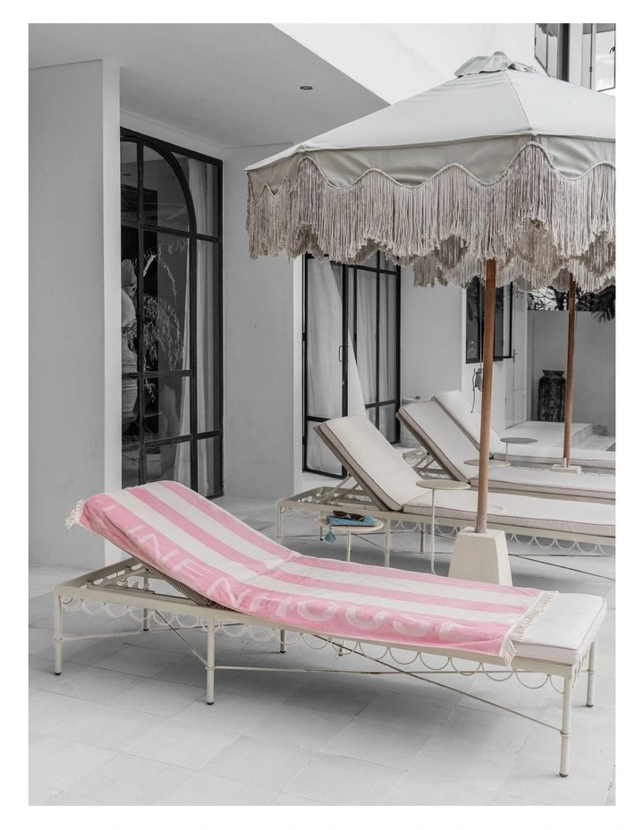 LH Logo Beach Towel In Peony image 3