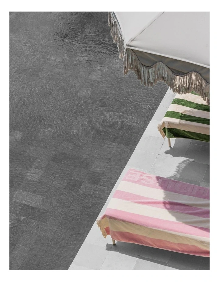 LH Logo Beach Towel In Peony image 5
