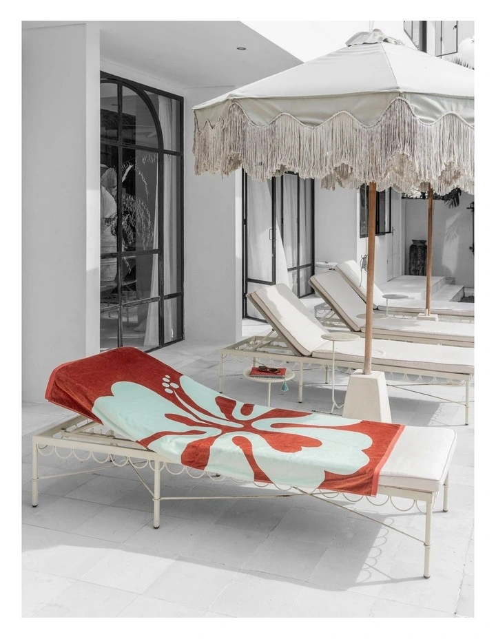 Hibiscus Dream Beach Towel In Multi image 3