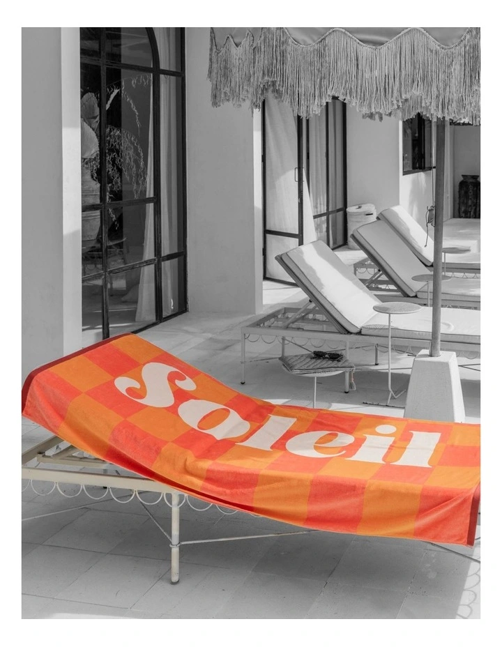 Soleil Beach Towel In Multi image 3