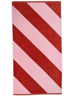 Viva Beach Towel In Chilli