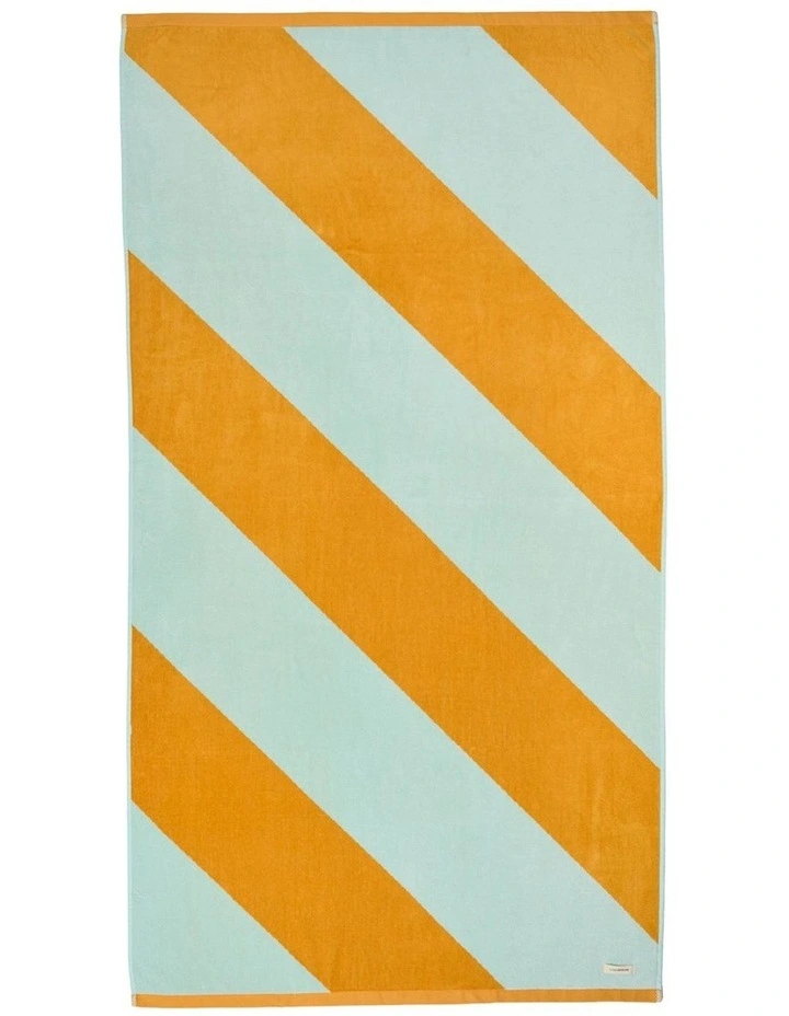 Viva Beach Towel In Papaya image 1