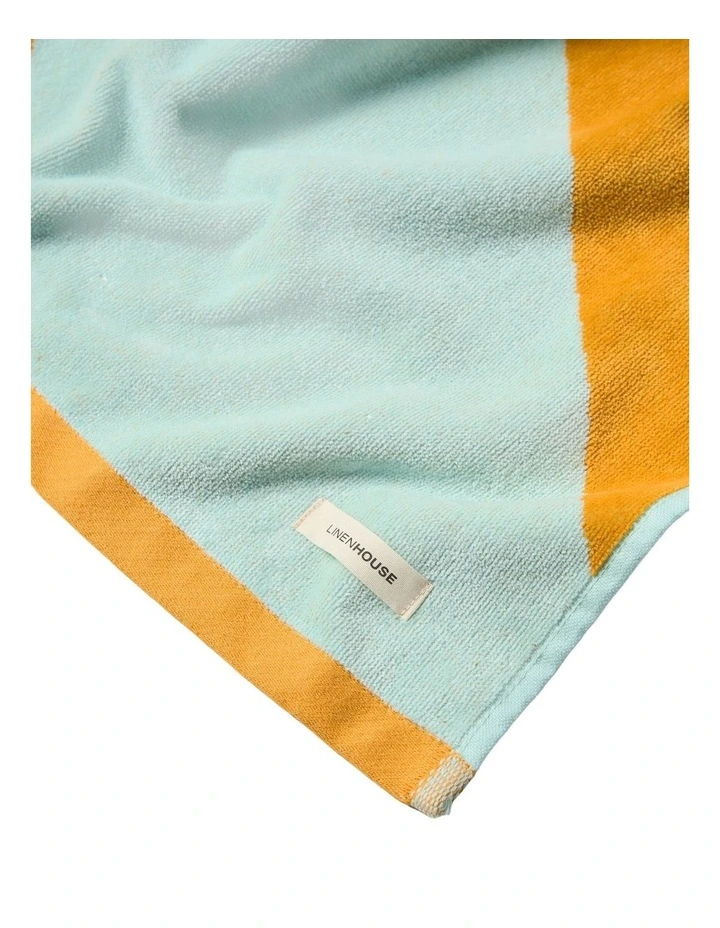 Viva Beach Towel In Papaya image 2