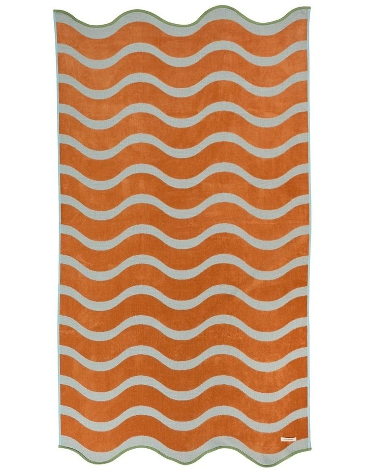 Echo Beach Towel In Melon image 1