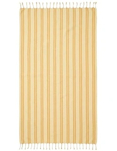 Terrigal Hammam Towel In Daffodil