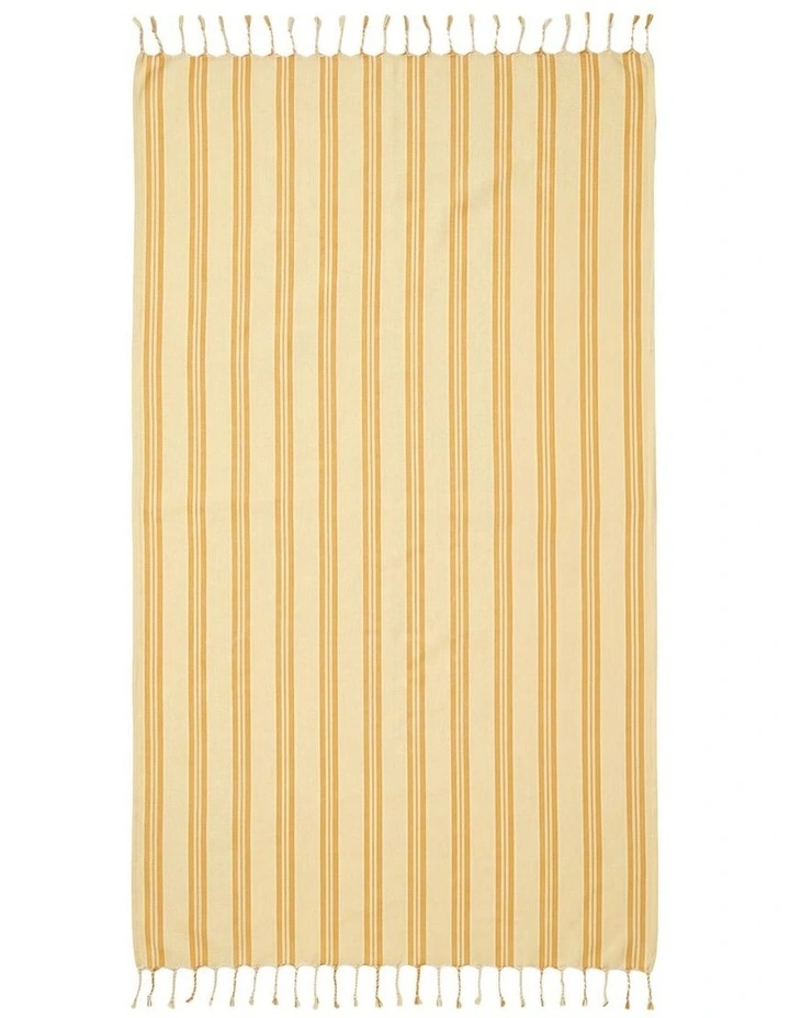 Terrigal Hammam Towel In Daffodil image 1