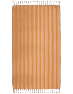 Terrigal Hammam Towel In Mustard