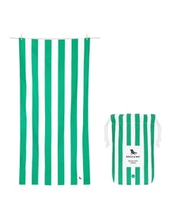 Cabana Beach Towel In Cancun Green