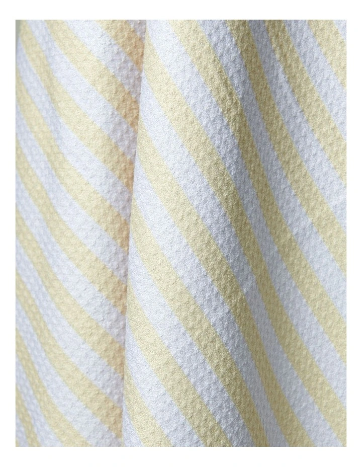 Sand Free Beach Towel in Butter Stripe image 2