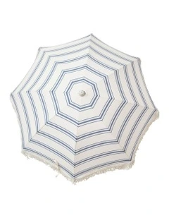 The Resort Luxe Beach Umbrella in Blue
