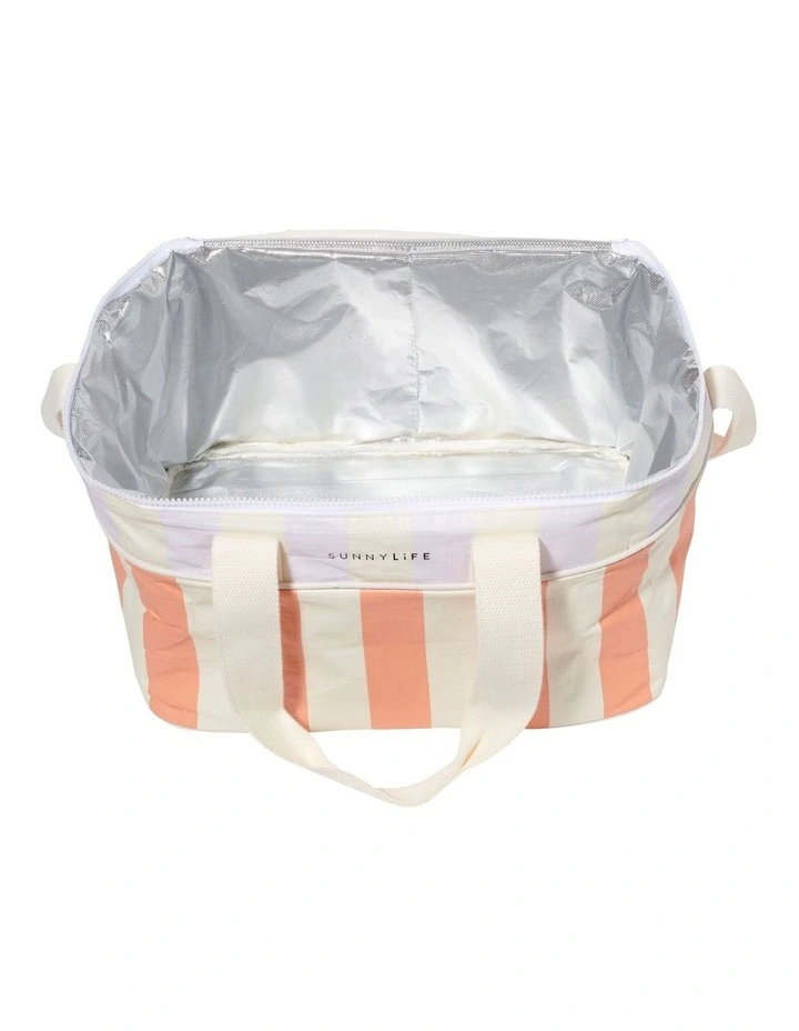 Le Weekend Light Cooler Bag in Multi image 2