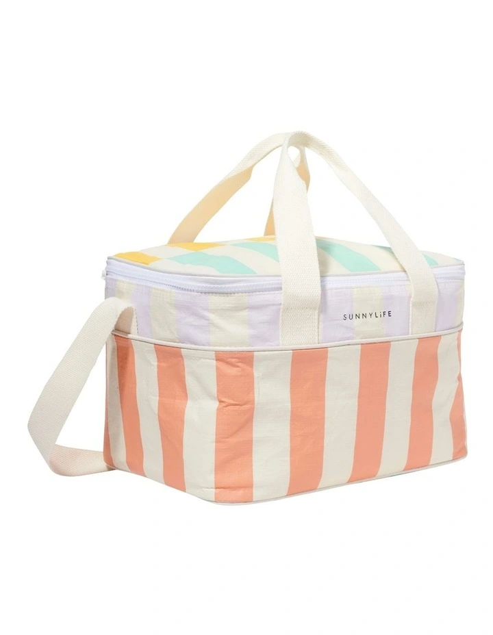Le Weekend Light Cooler Bag in Multi image 3