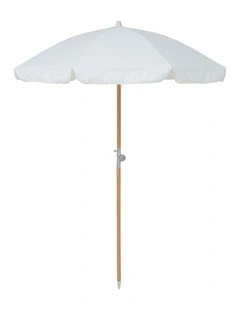 Luxe Beach Umbrella in Cream
