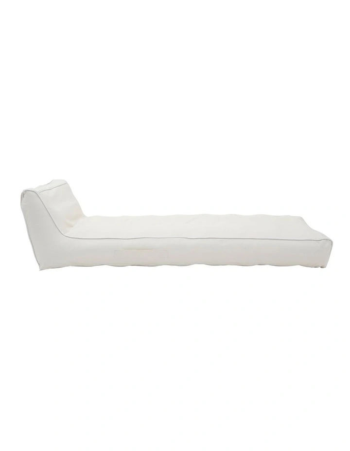 Luxe Lie-On Lounger Casa Blanca in Cream image 3