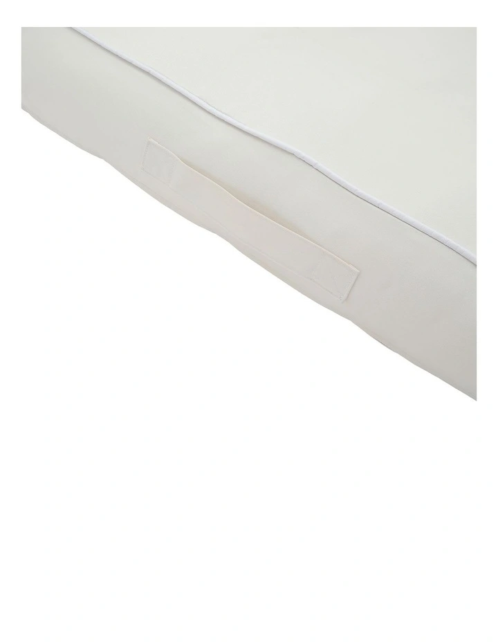 Luxe Lie-On Lounger Casa Blanca in Cream image 5