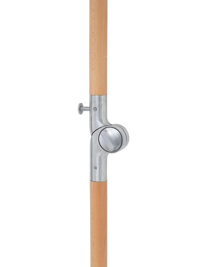 Luxe Beach Umbrella in Butternut Stripe image 5