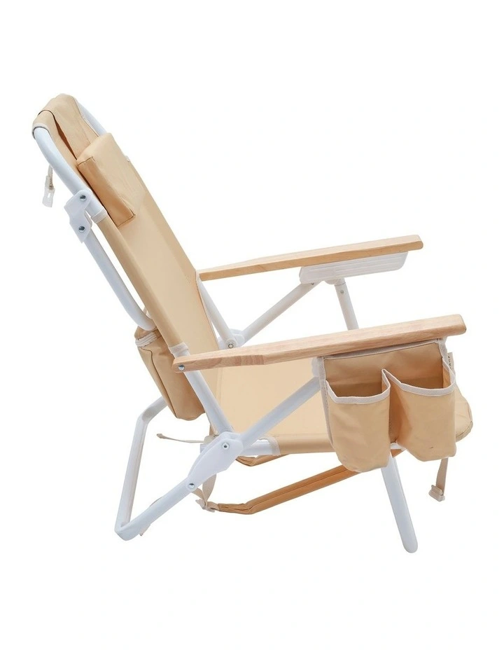 Deluxe Beach Chair in Butternut image 3