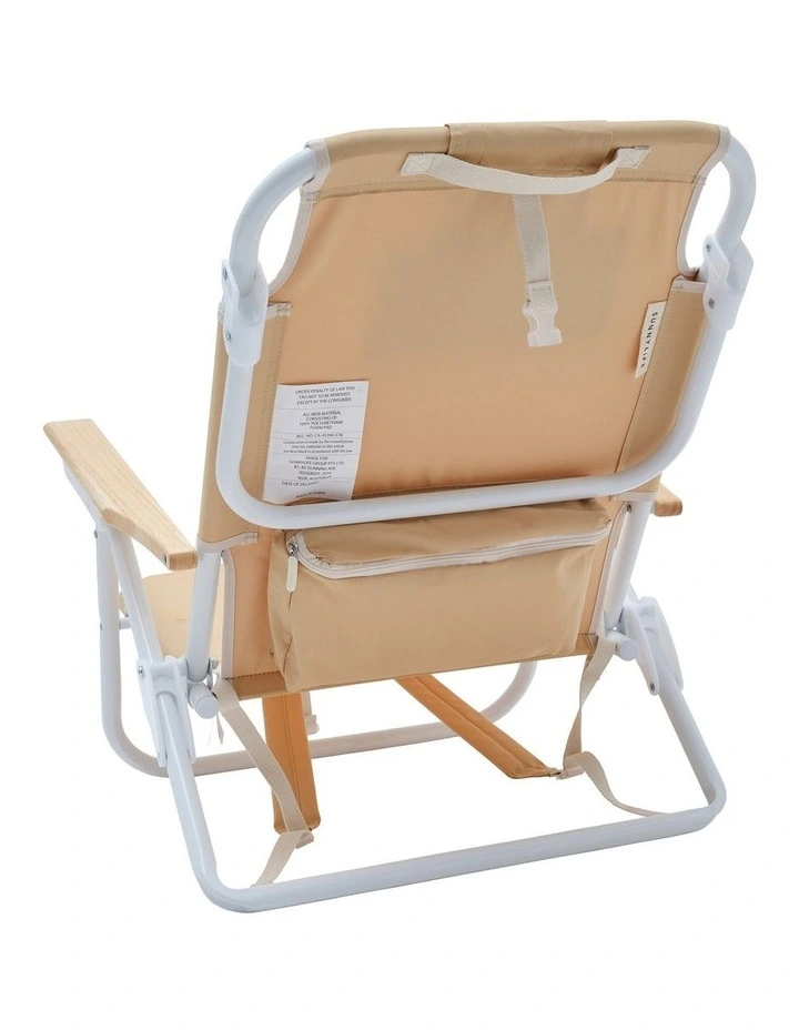 Deluxe Beach Chair in Butternut image 4