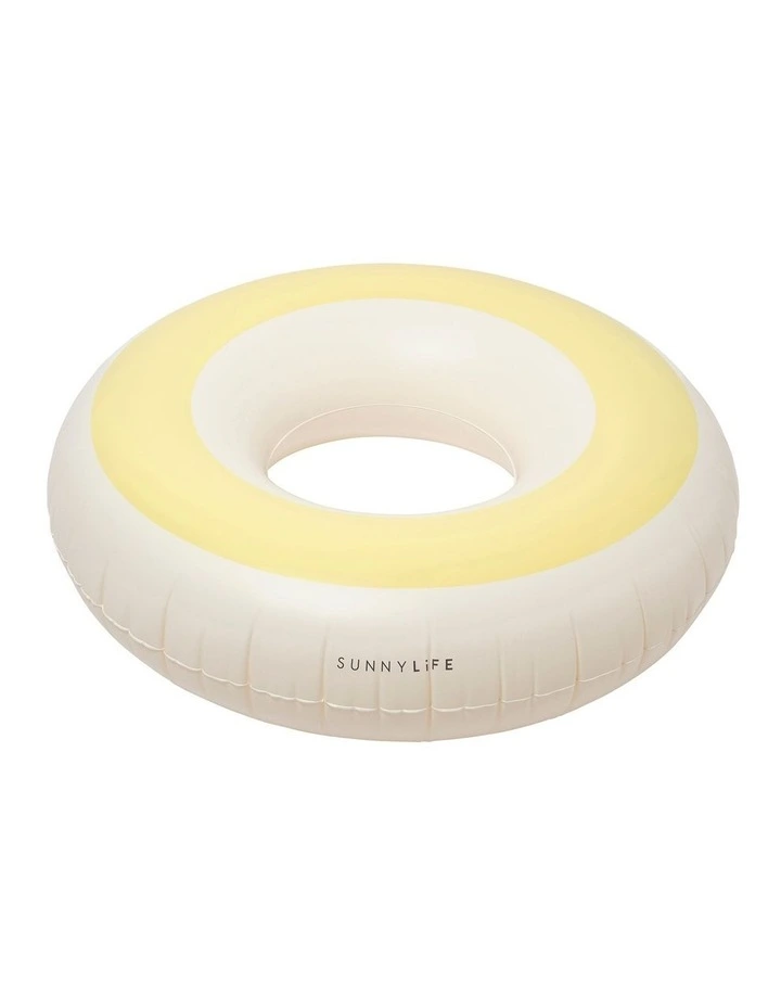 Tube Pool Ring in Butter image 4
