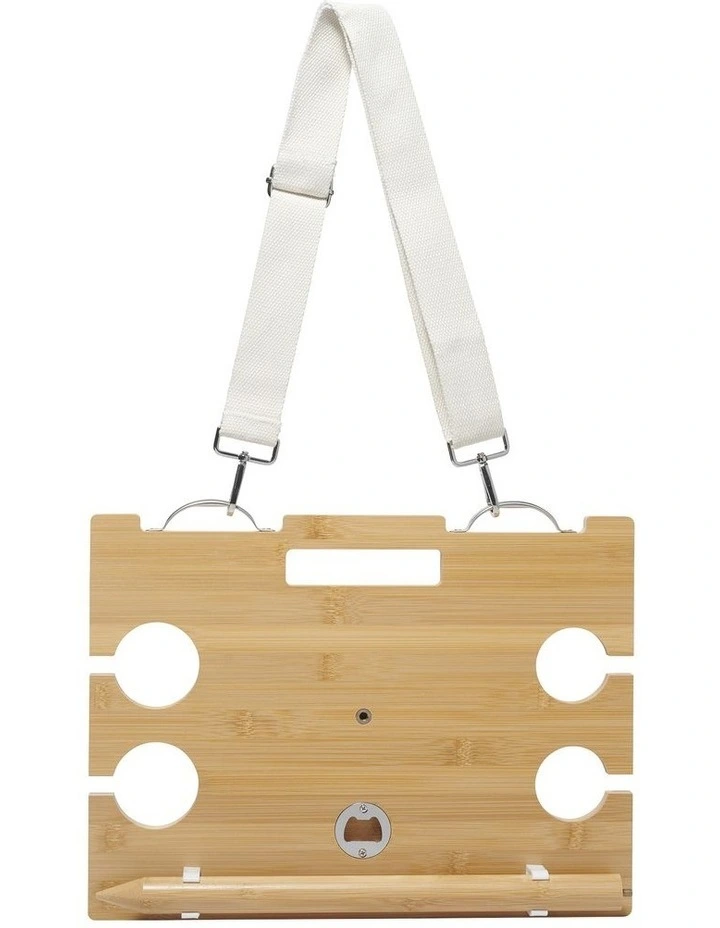 Le Weekend Portable Picnic Table in Natural image 5